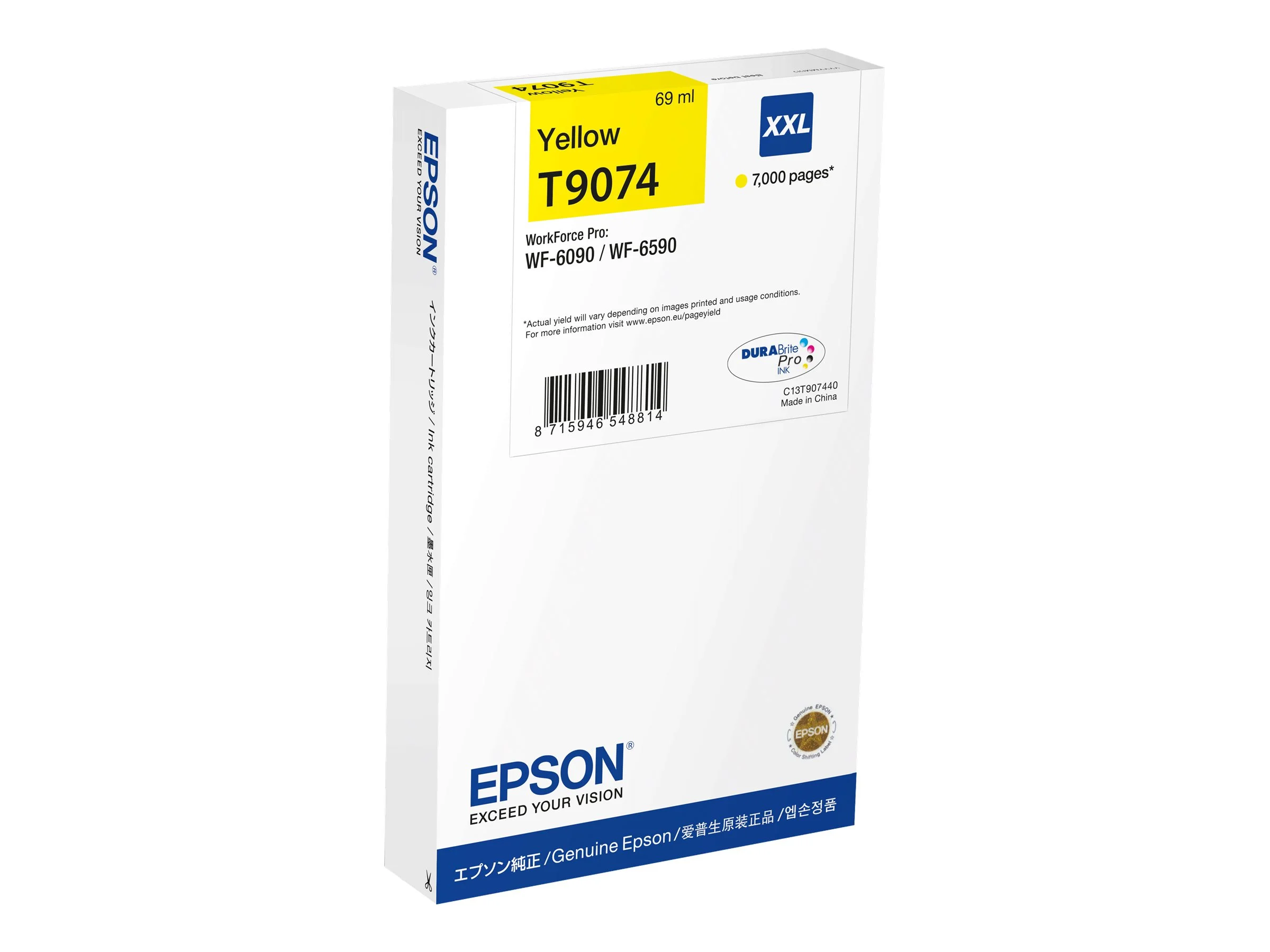 EPSON 1LB WF-6xxx Ink Cartridge Yellow