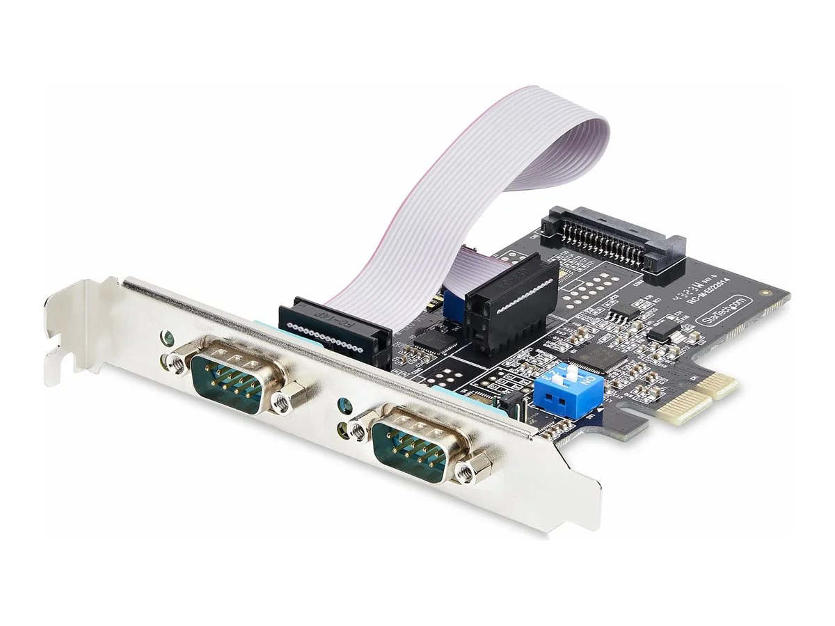 STARTECH 2-Port Serielle PCIe Karte