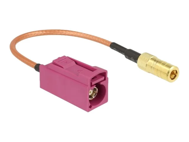 DELOCK Antennenkabel FAKRA H > SMB 15cm