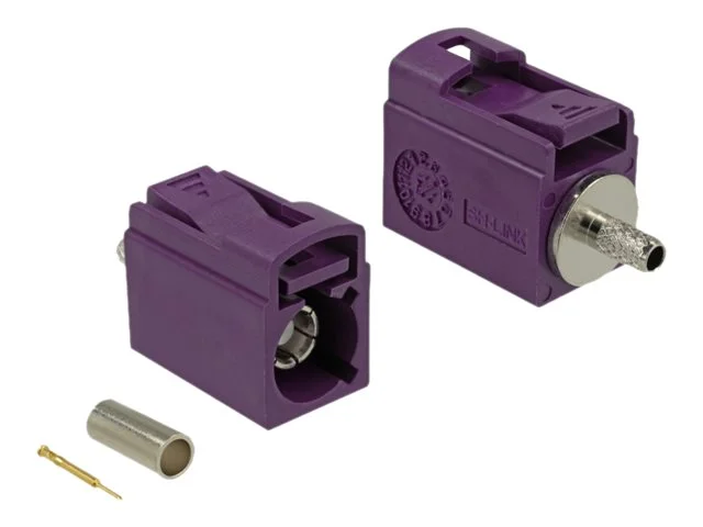 DELOCK FAKRA D Buchse 21mm zum Crimpen