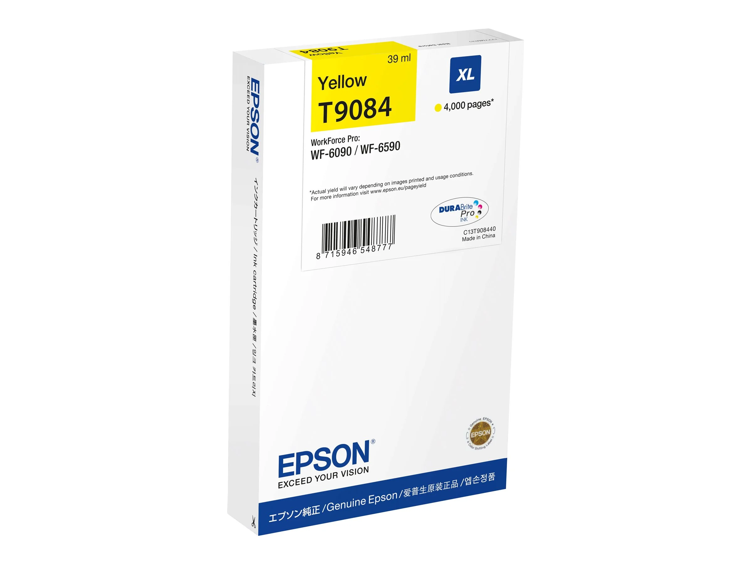 EPSON 1LB WF-6xxx Ink Cartridge Yellow