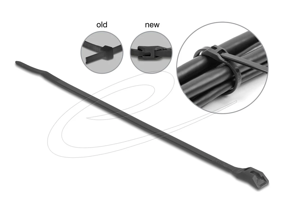DELOCK Kabelbinder L 110 x B 2,5mm 100