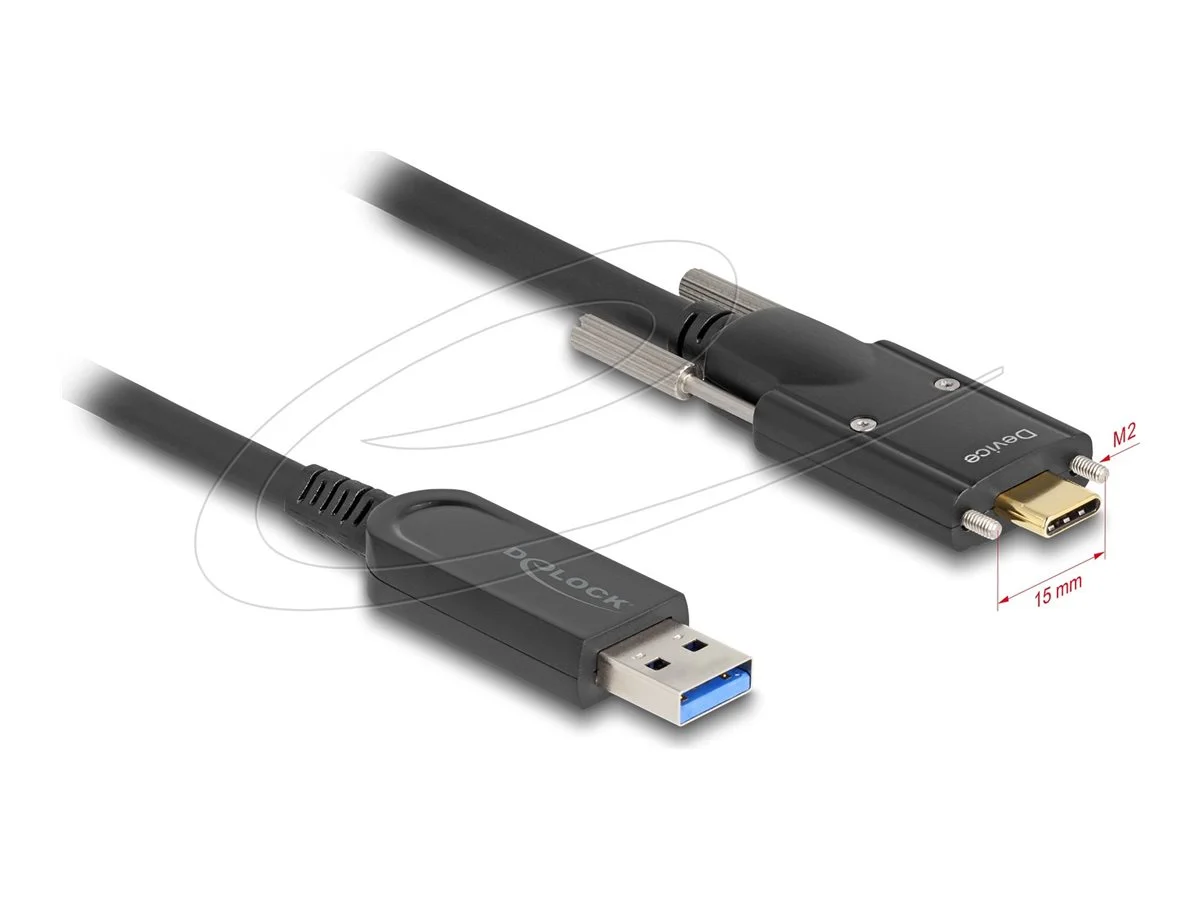 DELOCK Kabel USB Typ-A zu Type-C 10m