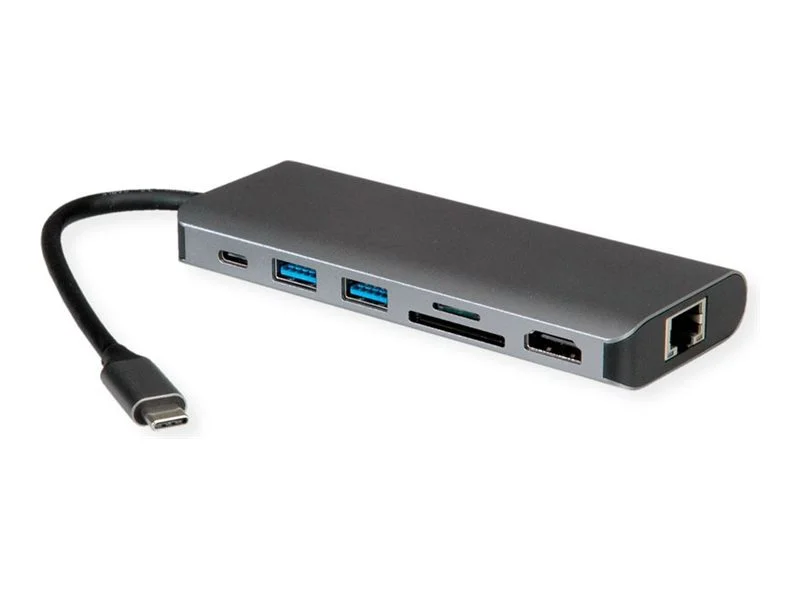 ROLINE Dockingstation USB Typ C 8K30