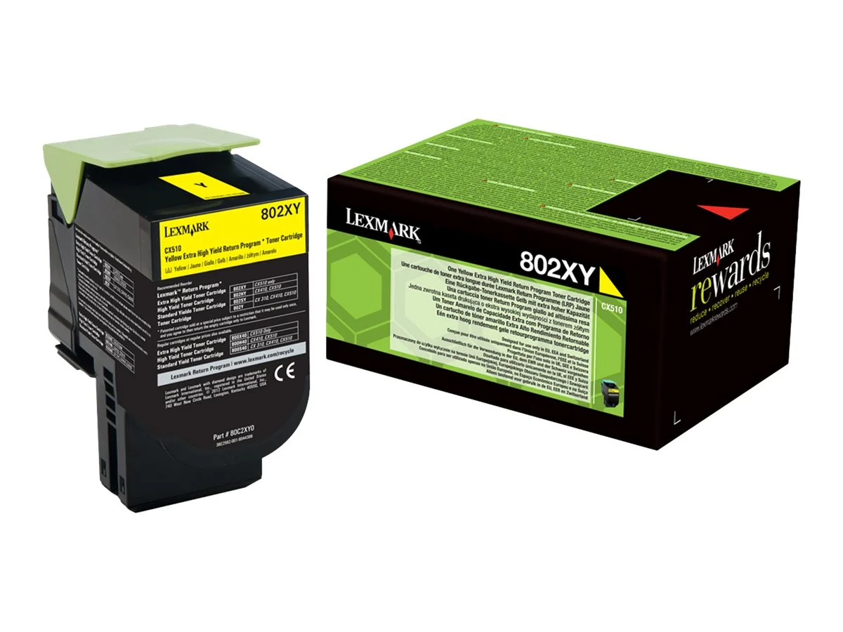 LEXMARK PB Toner yellow CX510de/CX510dhe