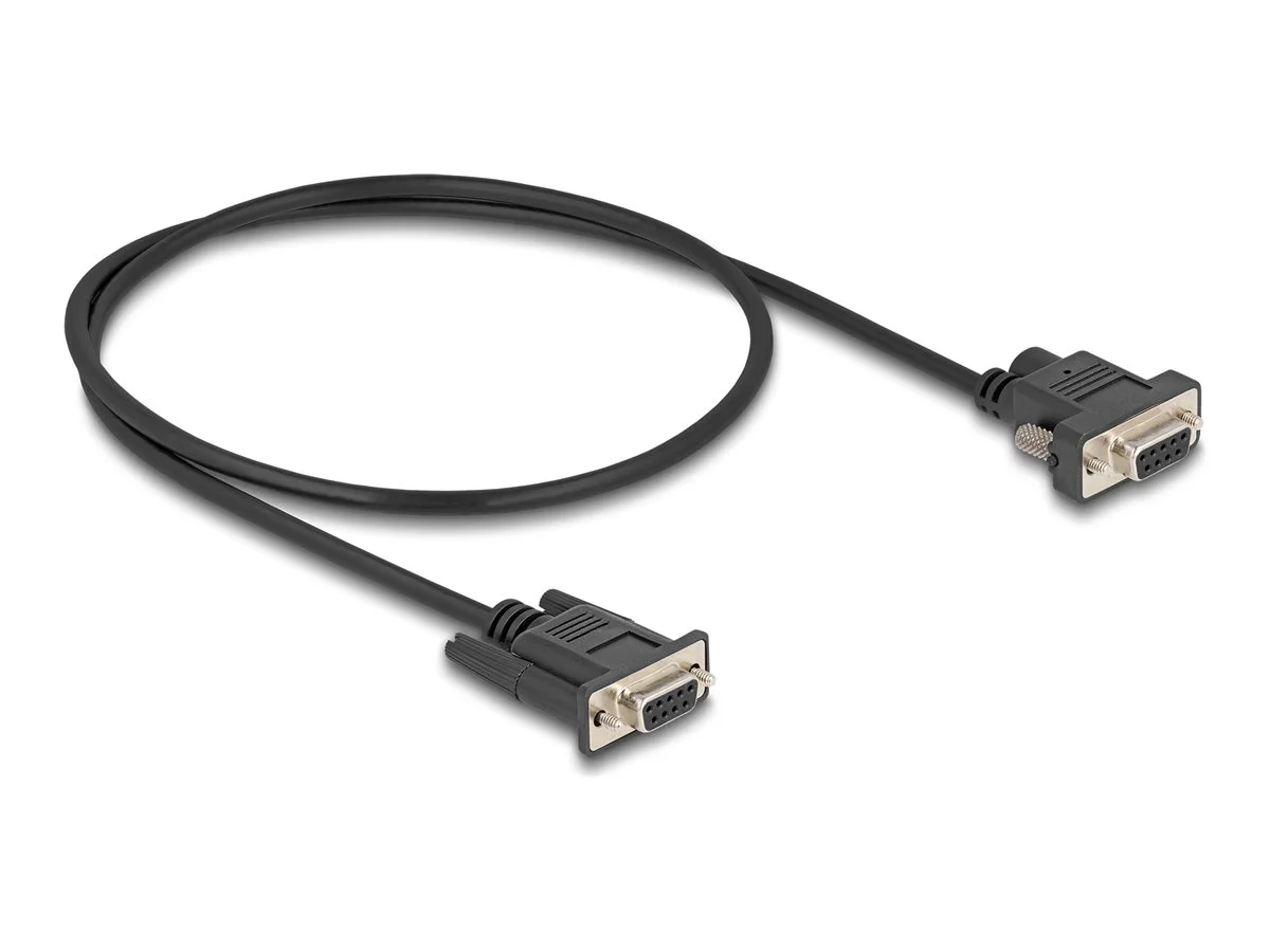 DELOCK Seriell Kabel RS-232 D-Sub9 0,5m