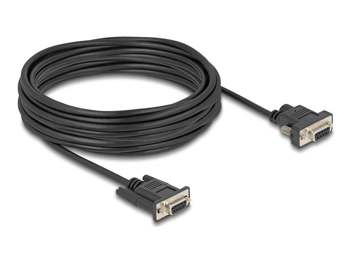 DELOCK Seriell Kabel RS-232 D-Sub9 10m
