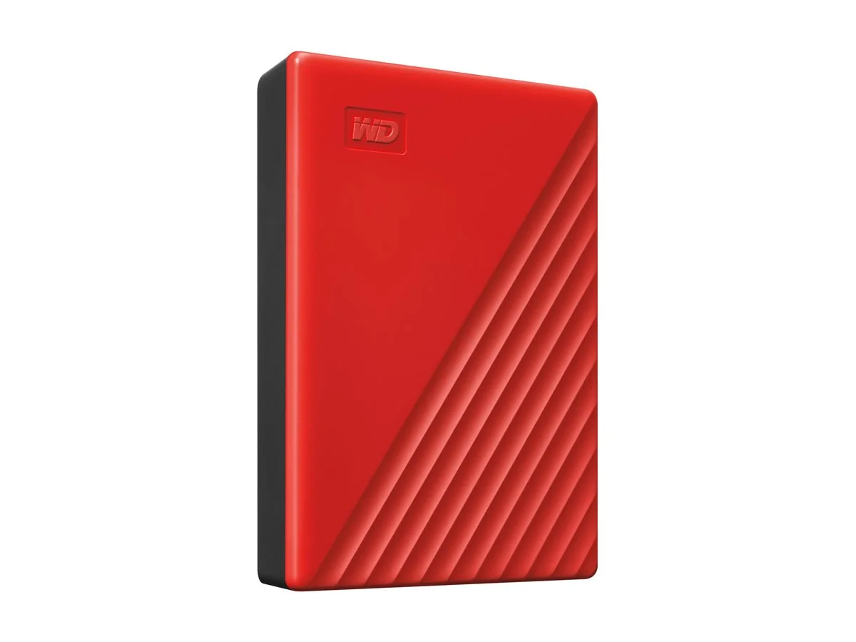 WD My Passport 6TB portable HDD Red