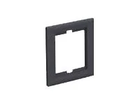 BACHMANN Adapterrahmen 55x55 schwarz