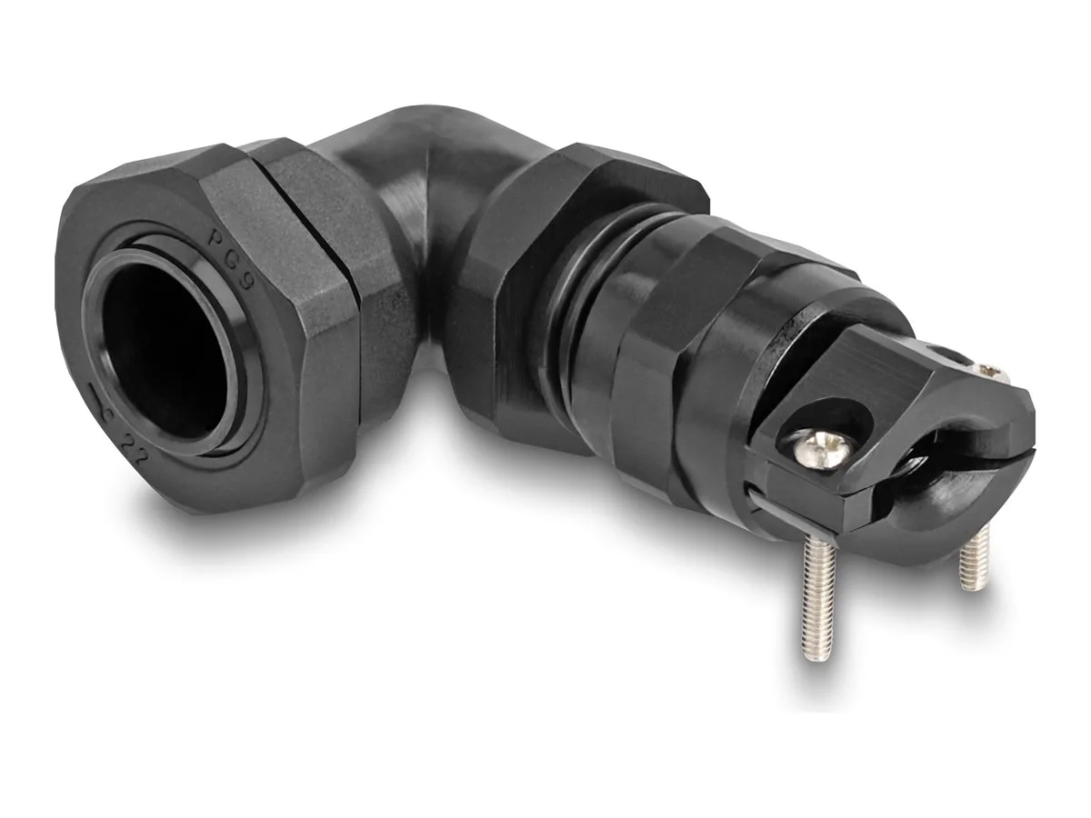 DELOCK Kabelverschraubung gew PG9 schw