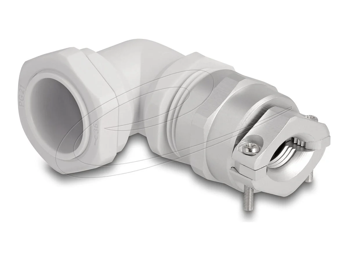 DELOCK Kabelverschraubung gew PG13,5grau