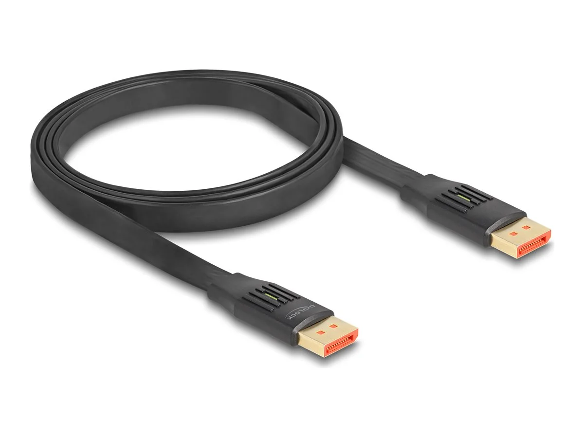 DELOCK DisplayPort Flachbandk 8K 60Hz 1m