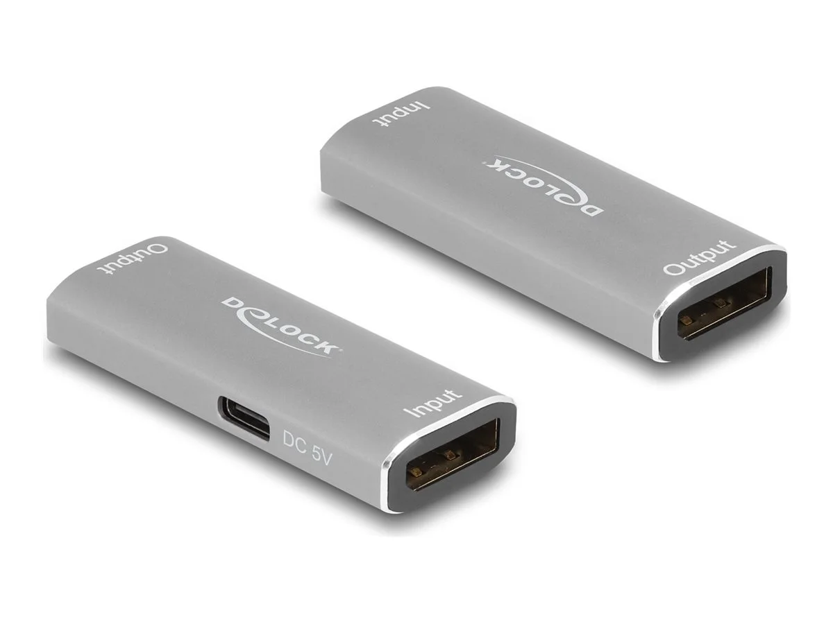 DELOCK DisplayPort 1.4 Repeater 8K 20m