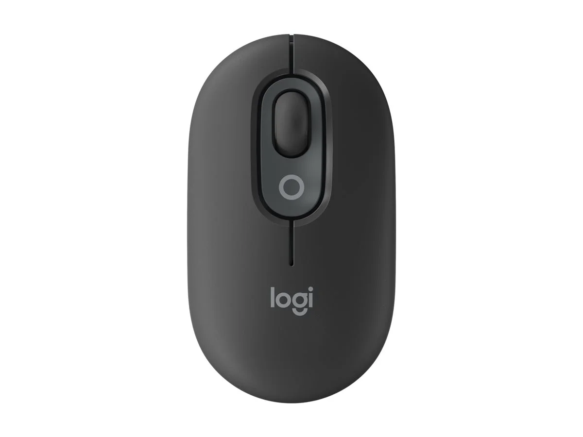LOGI POP Mouse with emoji - GRAPHITE