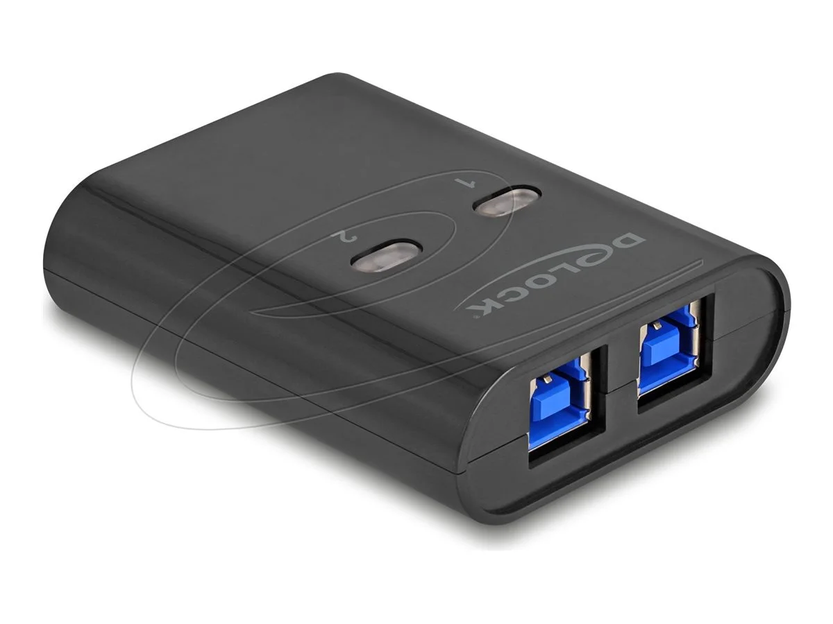 DELOCK USB 5 Gbps Switch fur 2 PC an 1 G
