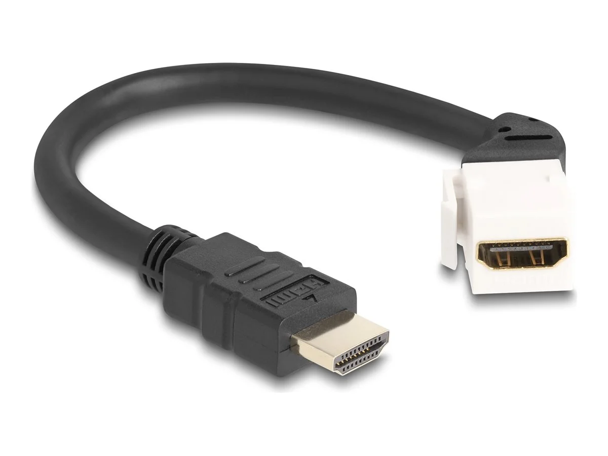 DELOCK Keystone Modul Kabel HDMI Stecker