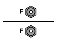 VIMCOM Kabel RG 58 0.90m FME female bds