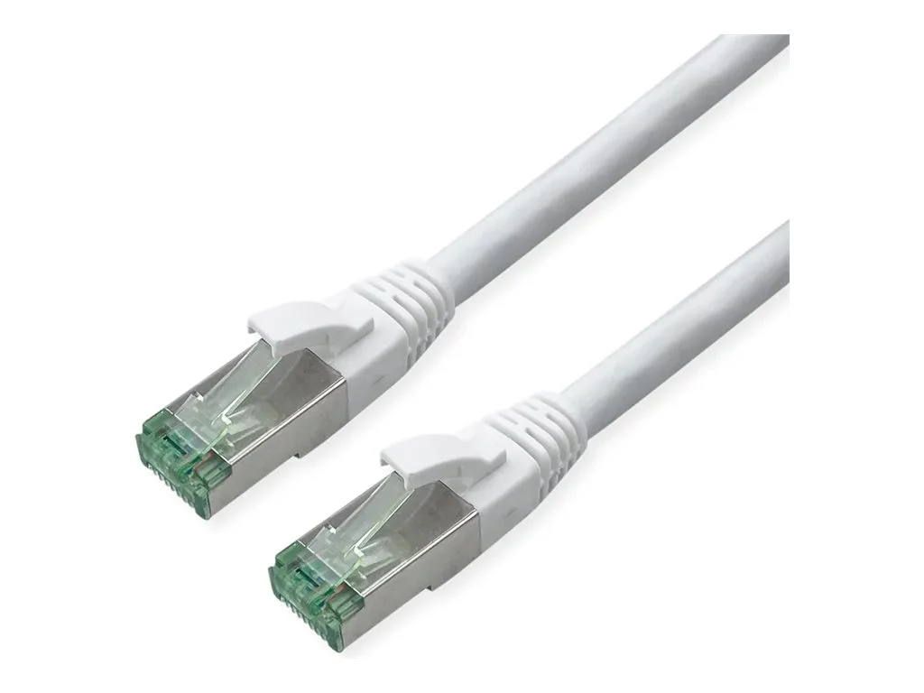 ROLINE RM Patchkabel Kat.6A weiss 1,5m