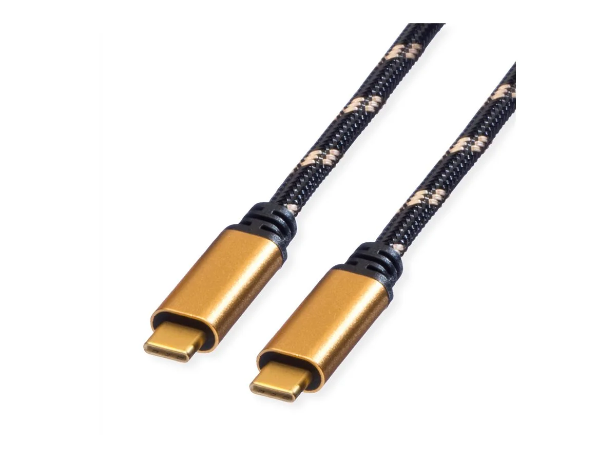 ROLINE GOLD USB4 Gen3x2 Kabel C-C 2m