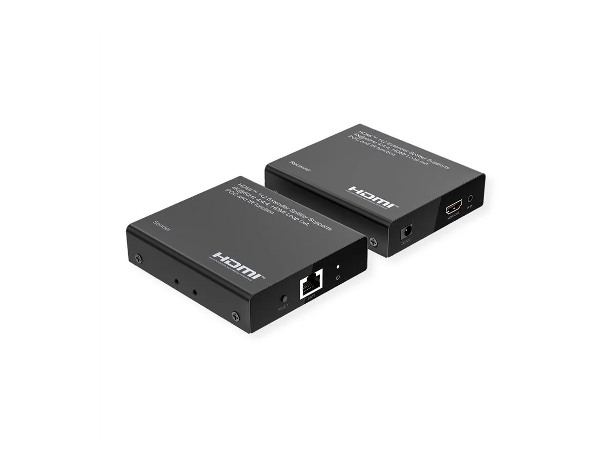 ROLINE HDMI Extender und Splitter 1x2