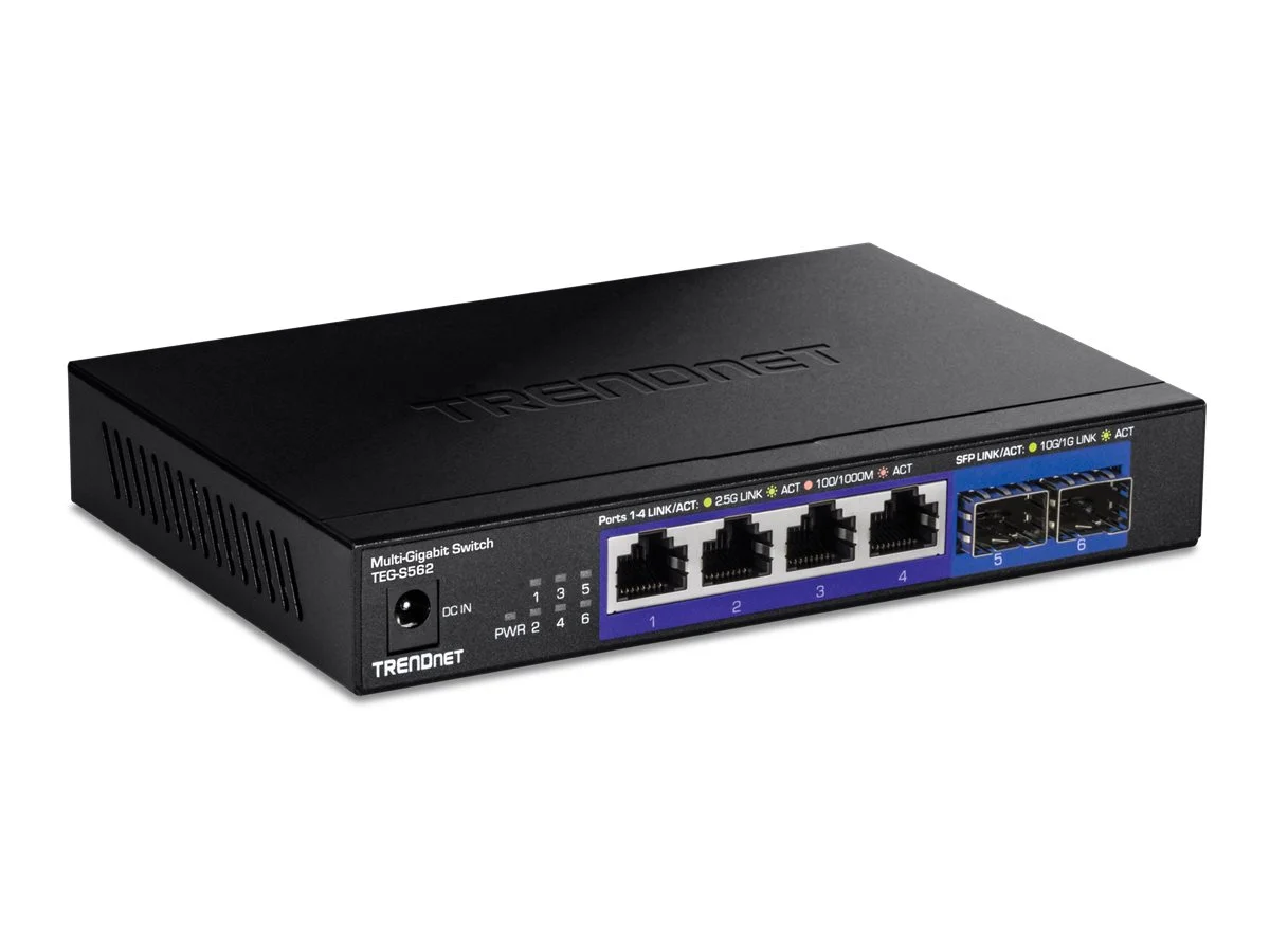 TRENDNET TEG-S562 6-Port Switch Multi