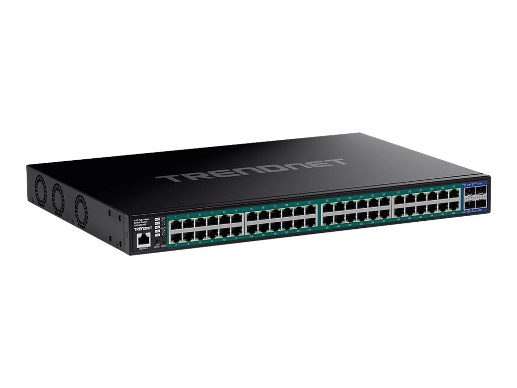 TRENDNET TPE-3524SF 52 Port PoE+ Switch