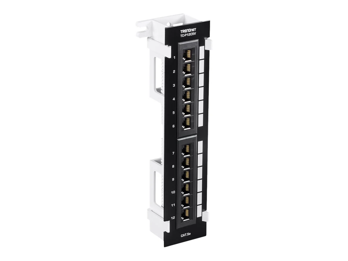 TRENDNET TC-P12C5V Patch Panel 12-Port