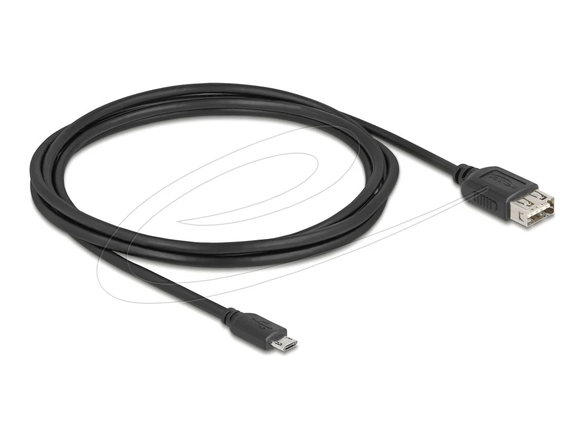 DELOCK USB 2.0 Kabel Typ Micro-B zu A 2m