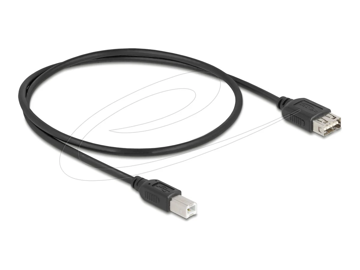 DELOCK USB 2.0 Kabel Typ-B zu Typ-A 0,5m