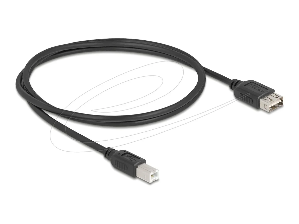 DELOCK USB 2.0 Kabel Typ-B zu Typ-A 1m
