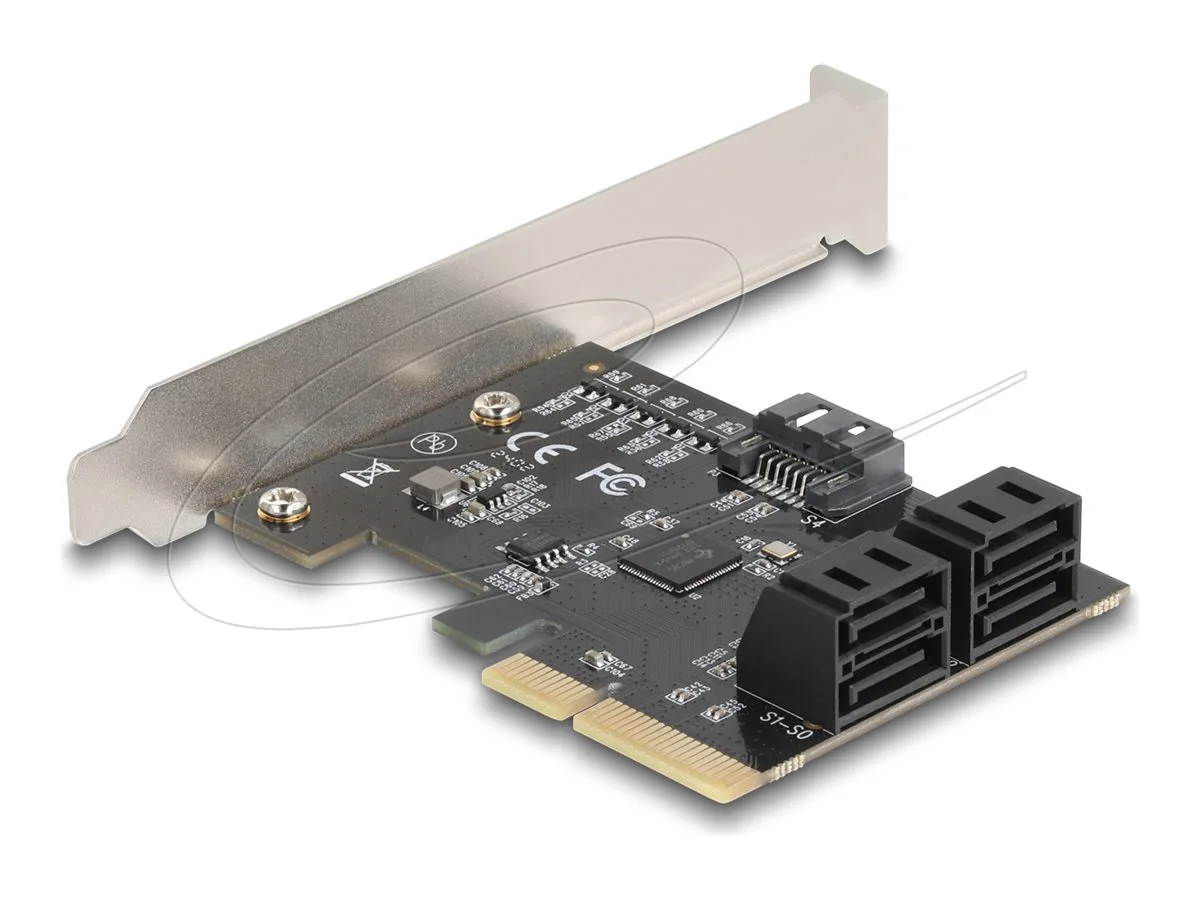 DELOCK PCI Express x4 Karte zu 5PortSATA