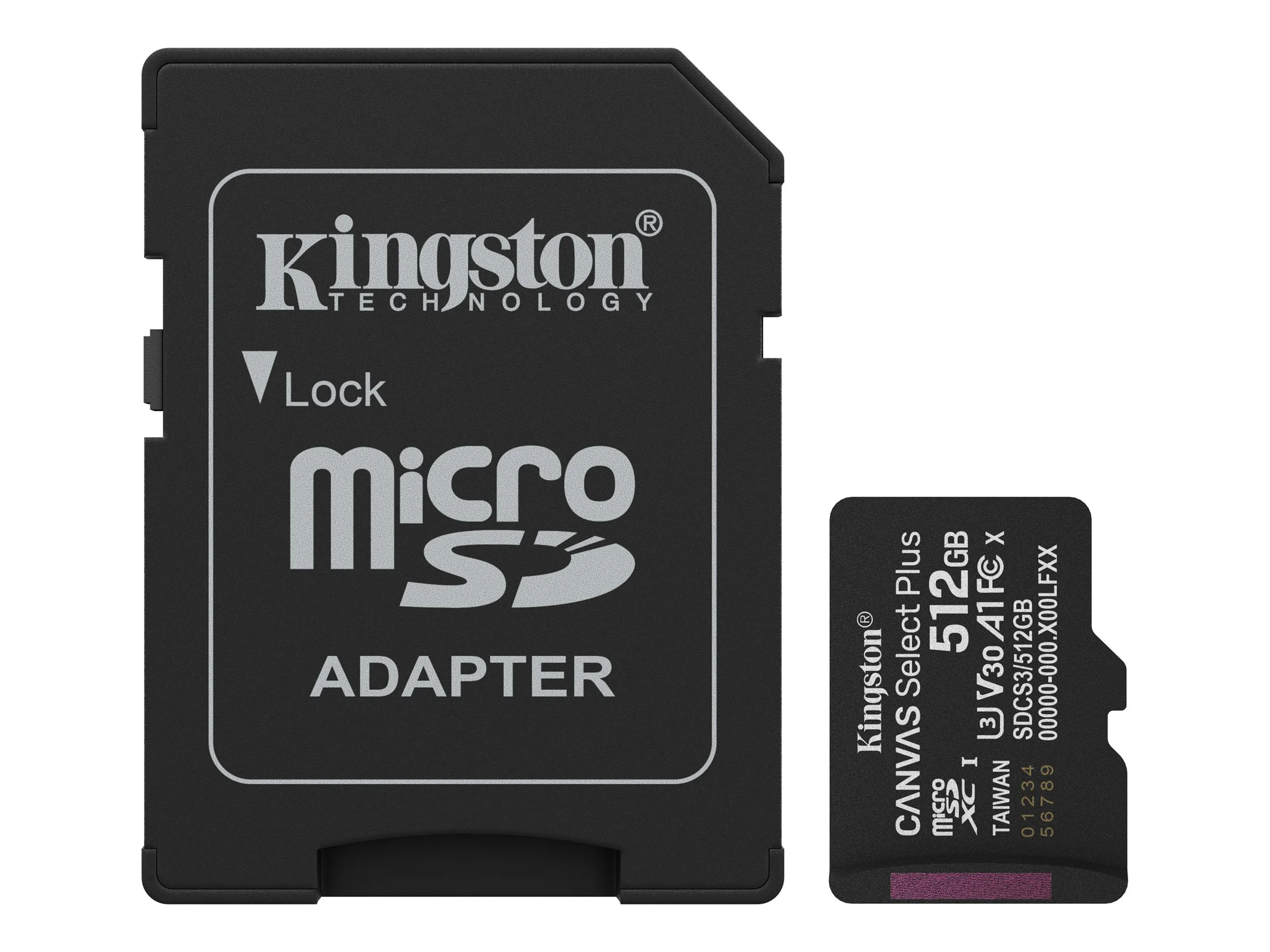 KINGSTON 512GB microSDXC Canvas Select