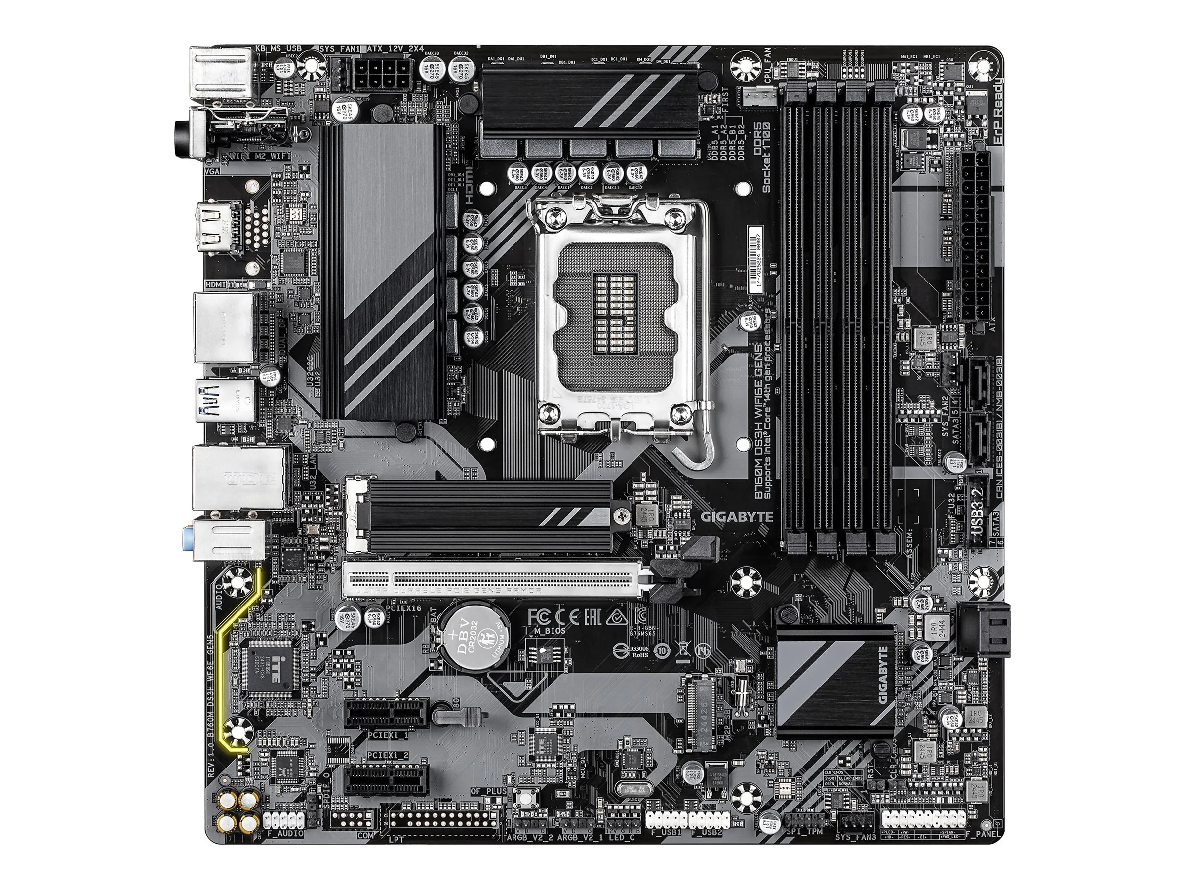 GIGABYTE B760M DS3H WF6E GEN5