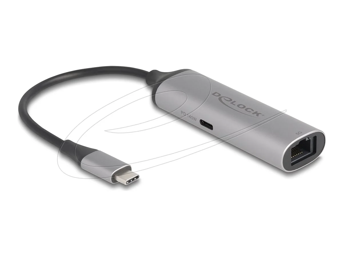 DELOCK USB Type-C Netzwerk Adapter LAN