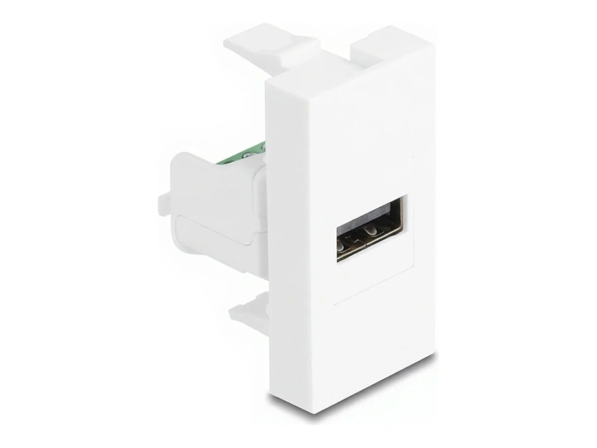 DELOCK Easy 45modul USB 2.0 Typ-A weiss