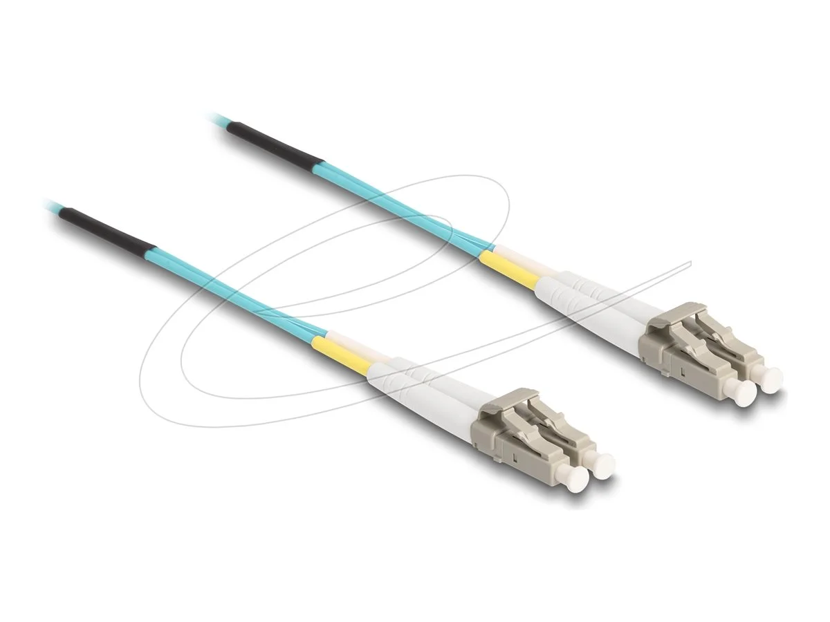 DELOCK LWL Kabel LC Duplex OM3 25m