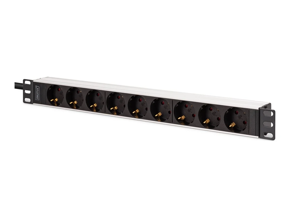 DIGITUS 1U Alu PDU rackmount 8x