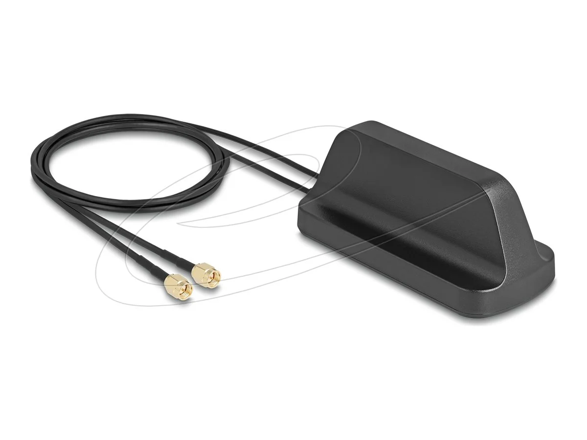 DELOCK 5G LTE GNSS WiFi 6mIMO Antenne