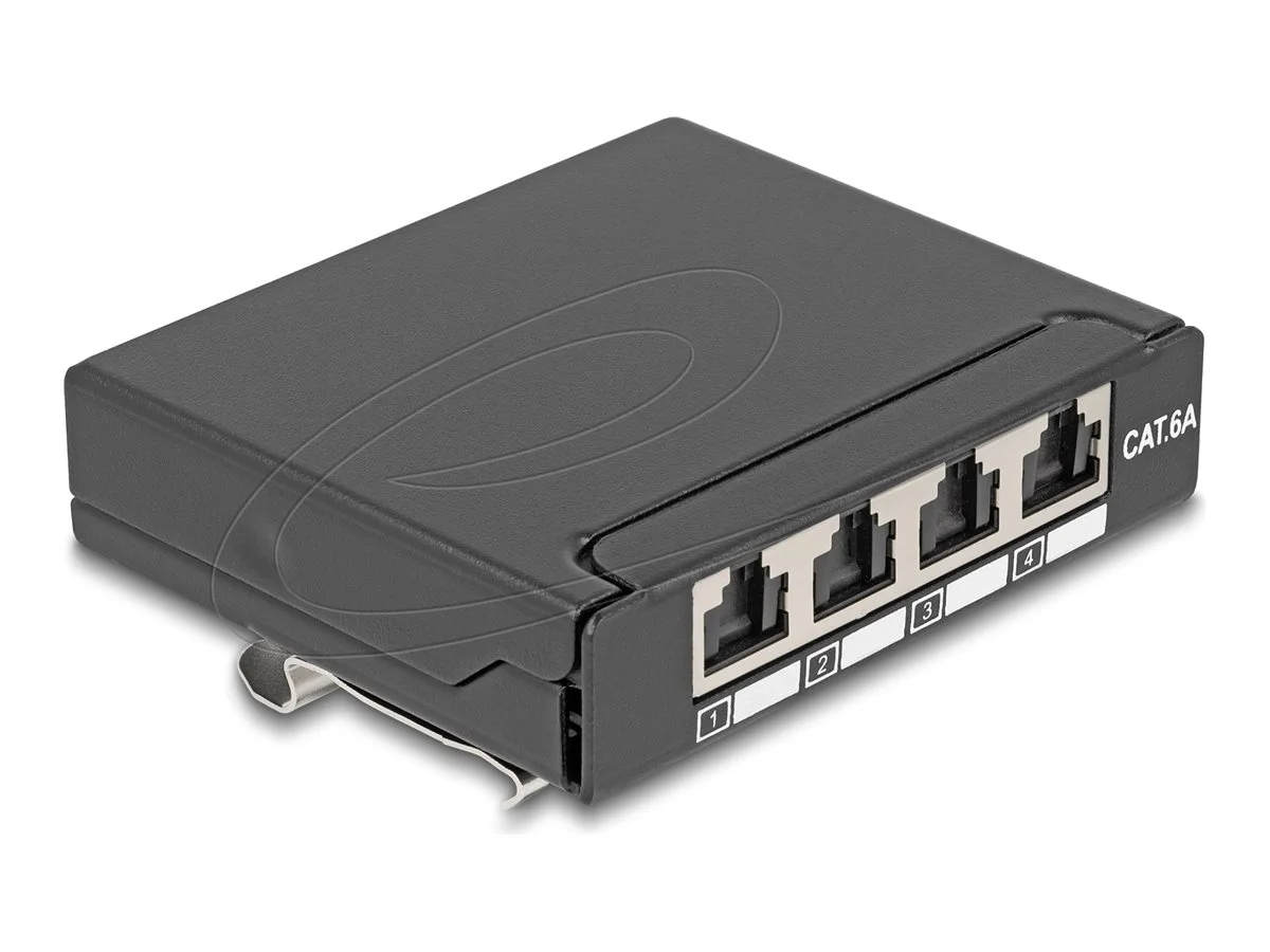 DELOCK Mini Desktop Patchp RJ45 4 Port