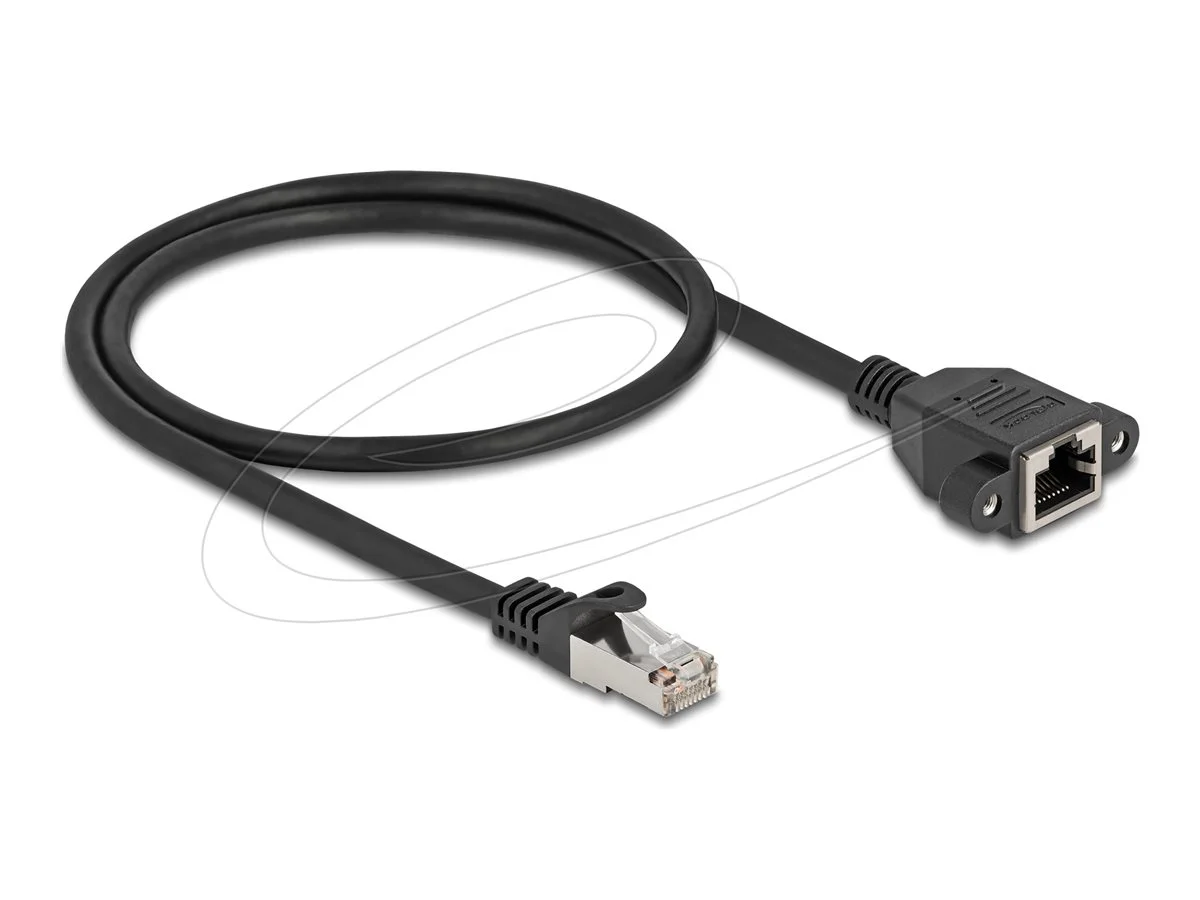 DELOCK Kabel S/FTP RJ45 Cat.6A 0,5m