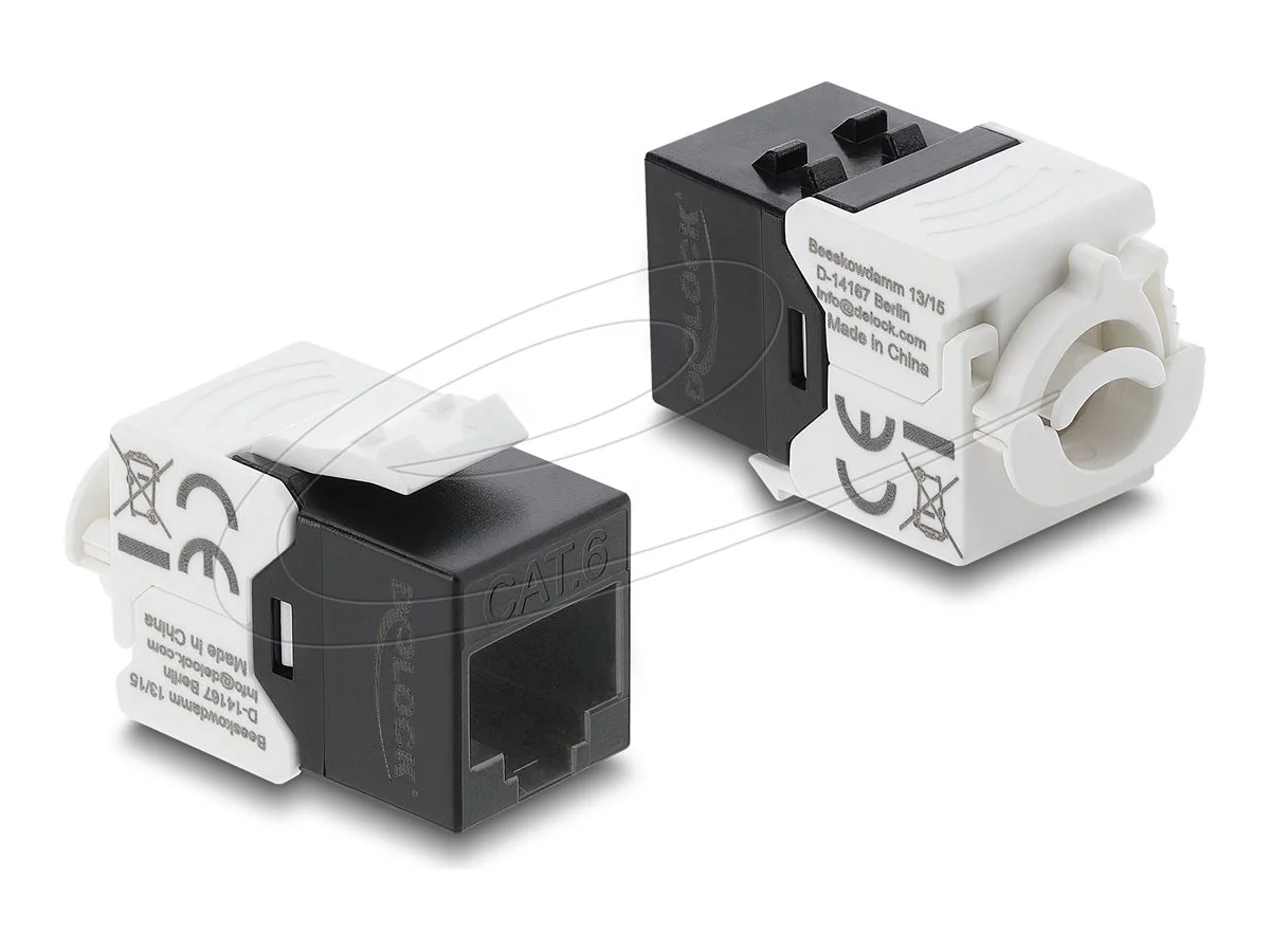 DELOCK Keystone Modul RJ45 Buchse zu LSA