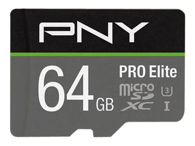 PNY MICRO-SD Card PRO ELITE 64GB
