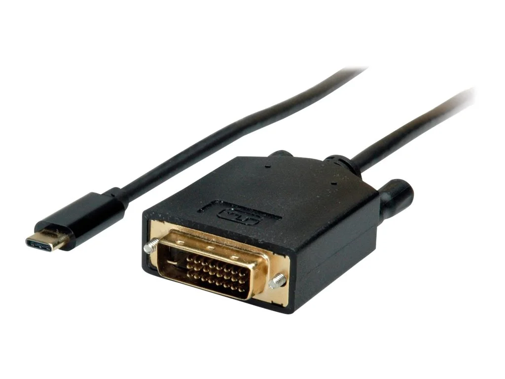 VALUE USB Typ C - DVI Adapterkabel 2m
