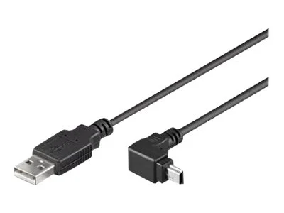 TECHLY USB2.0 Anschlusskabel SCHWARZ