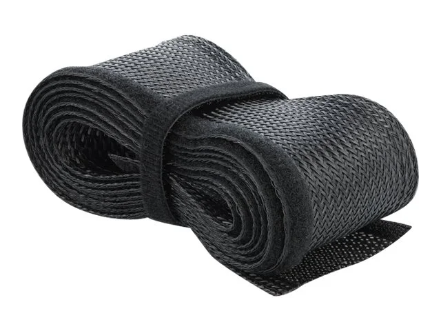 DELOCK Geflechtschlauch 2 m x 19 mm schw