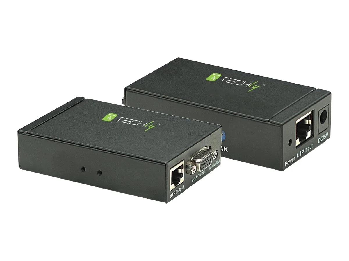 TECHLY VGA Audio Extender Set