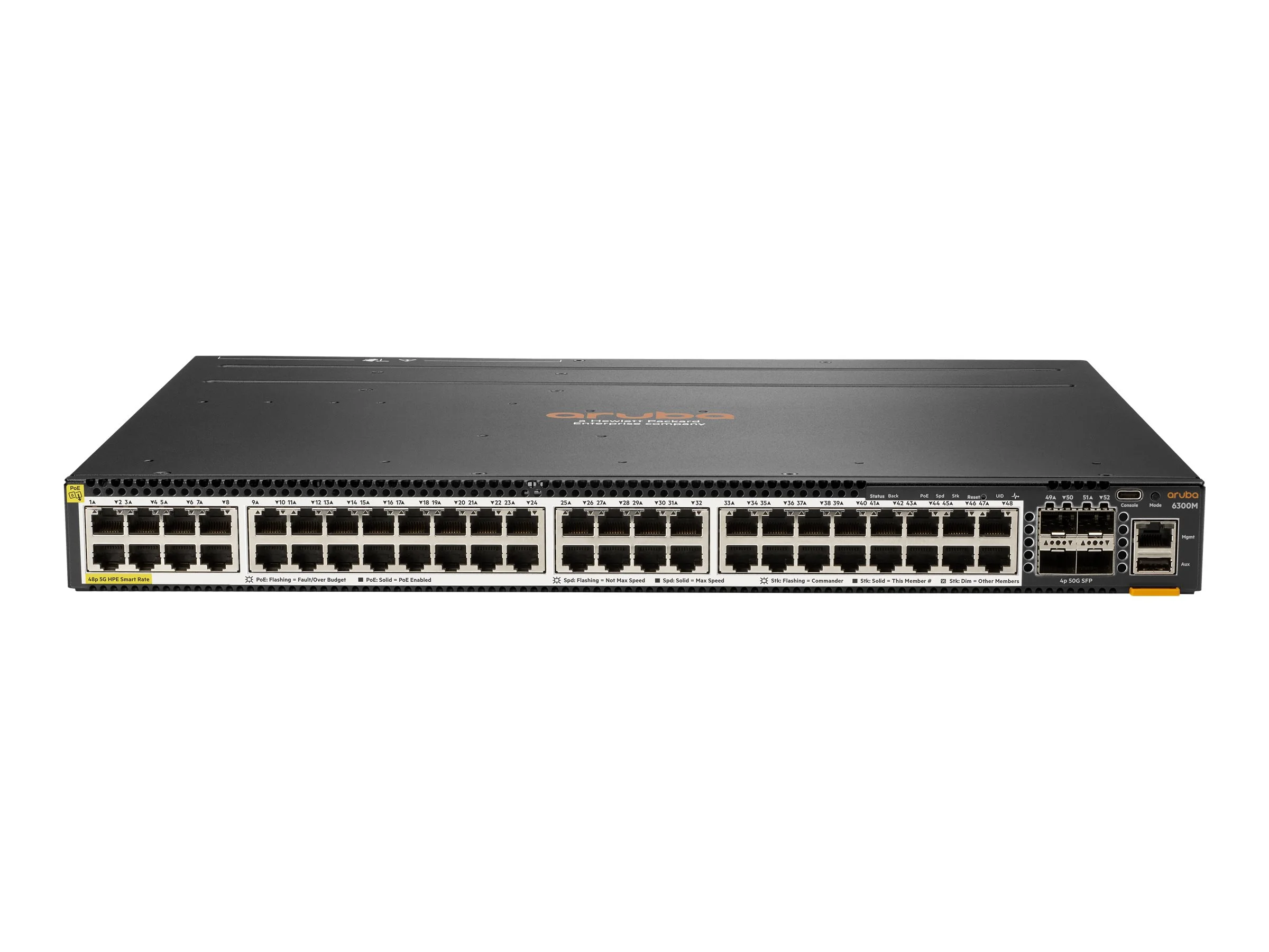 HPE Aruba 6300M 48SR5 CL6 PoE 4SFP56 Swc