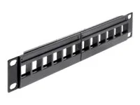 DELOCK 10  Patchpanel 12 Port Keystone