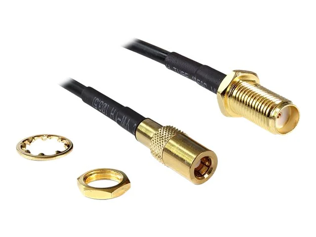 DELOCK HF SMA Bu z. Einbau >SMB St 200mm