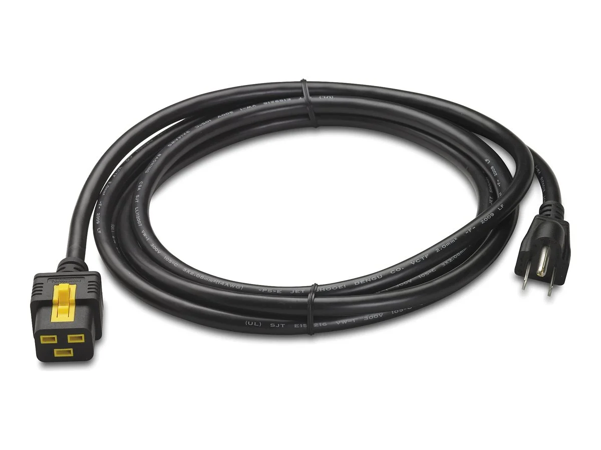 APC Power Cord Locking C19 to 5-15P 3,0m